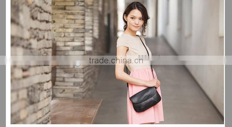 Fashion new product 2014 small lambskin leather satchel bag for ladies
