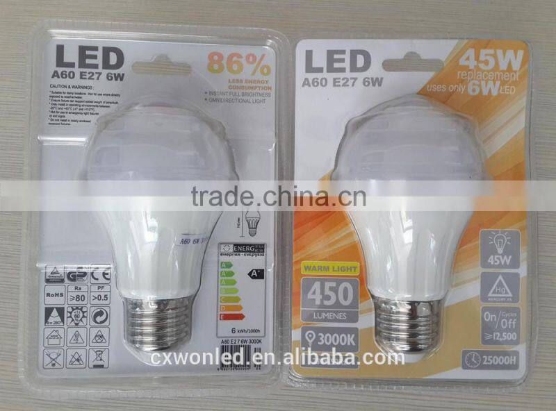 Hot sale 12W E27 LED Bulb light with TUV GS cetificate