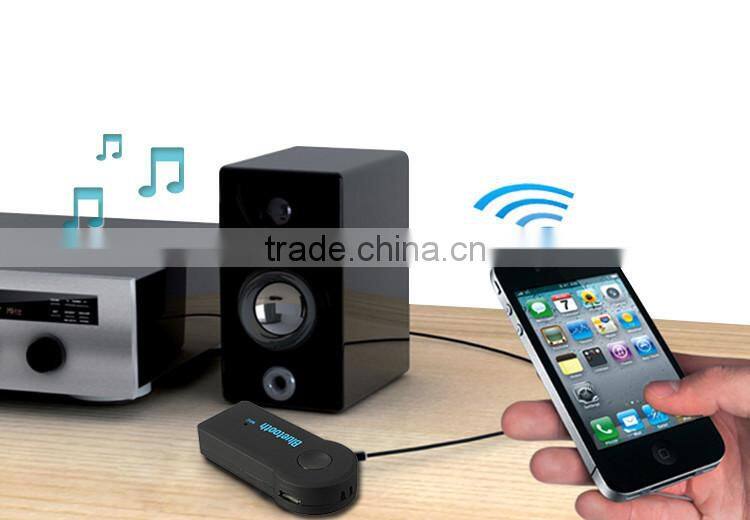 Wireless Audio Bluetooth Music Receiver for Cell phone and computer,3.5mm Audio Cable Bluetooth Music Receiver