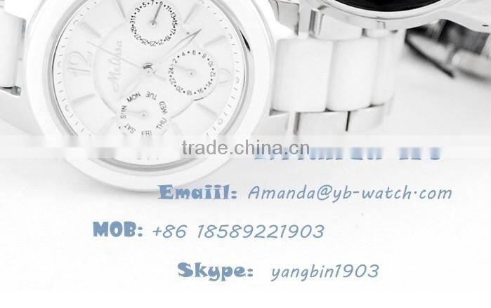 chinese custom watch manufacturer producted quartz watches bezel japan movt 5 atm water resistant stainless steel watch