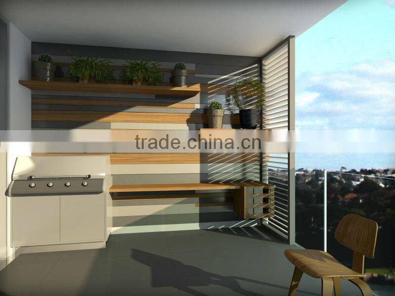 Anodized aluminum alloy profile for display rack from China with high quality