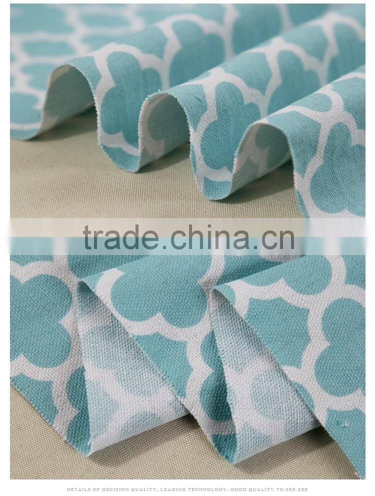 65% polyester 35% cotton Sofa cover fabric Printed canvas fabric