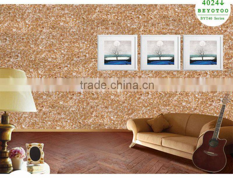 natural powder wall covering interior wall coating material fibre decor wall coating