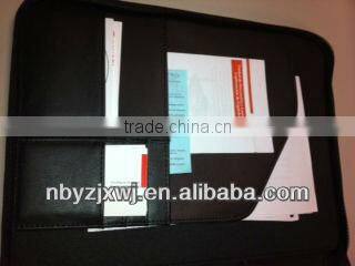 fabric organizer with offest print cover