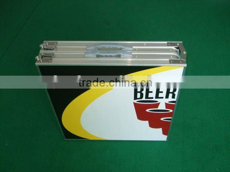 aluminum 8ft folding beer pong table