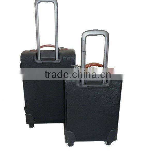 2013 travel bag trolleye minent vanity business eminent PU latest beauty travel luggage case