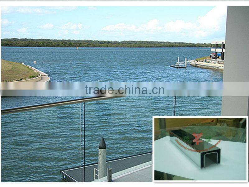 stainless steel outdoor stair rail