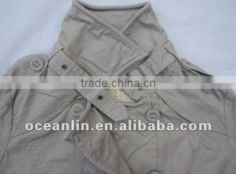 fashion canvas jacket for ladies SO
