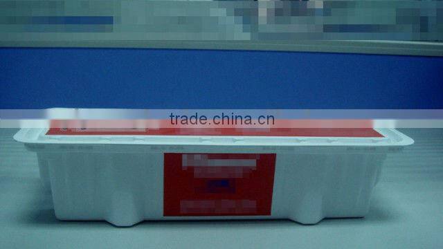 12" and 18" kitchen foil dispenser cling film baking paper cutter box holder plastic packaging box w/ blade slide cutter