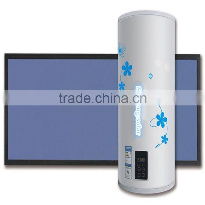 Flat panel split pressurized balcony solar hot water systems