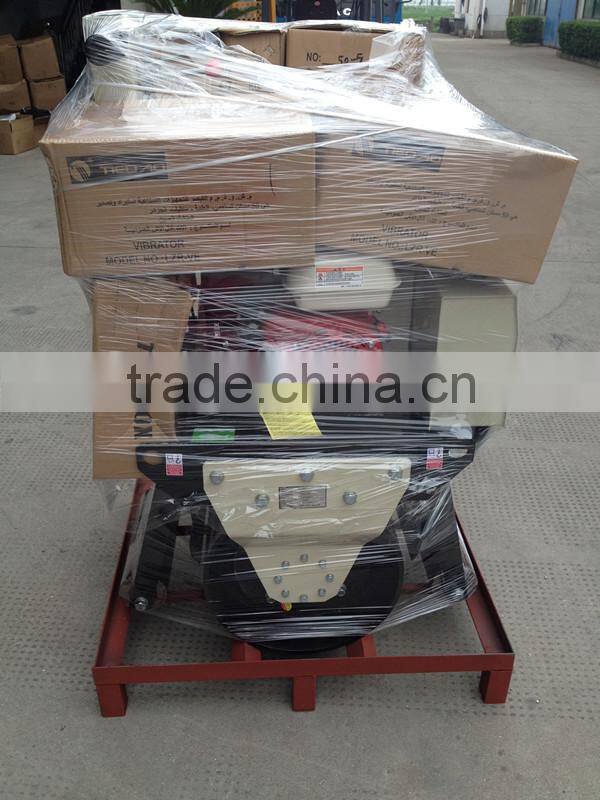 2015 Hot-sell Walk Behind Double Drum Mini Vibratory Tamping Roller Asphalt Gasoline Honda Vibratory Roller