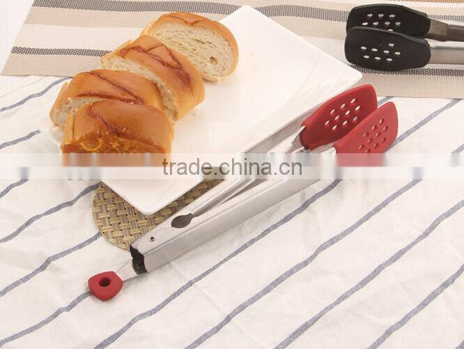 Stainless Steel430 Food Tongs made by Junzhan Stainless Steel Factory directly