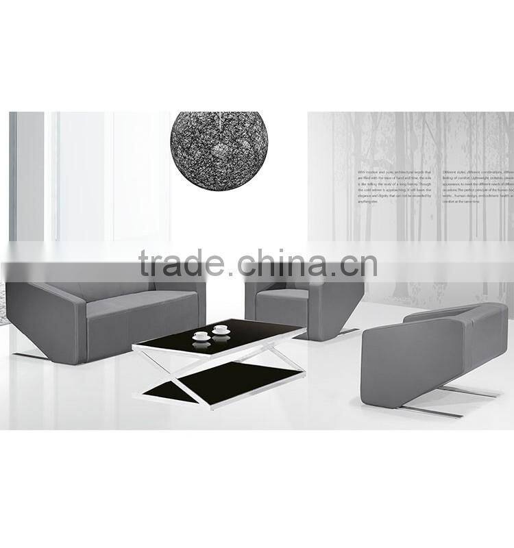 Guangzhou furniture living room leather sofas