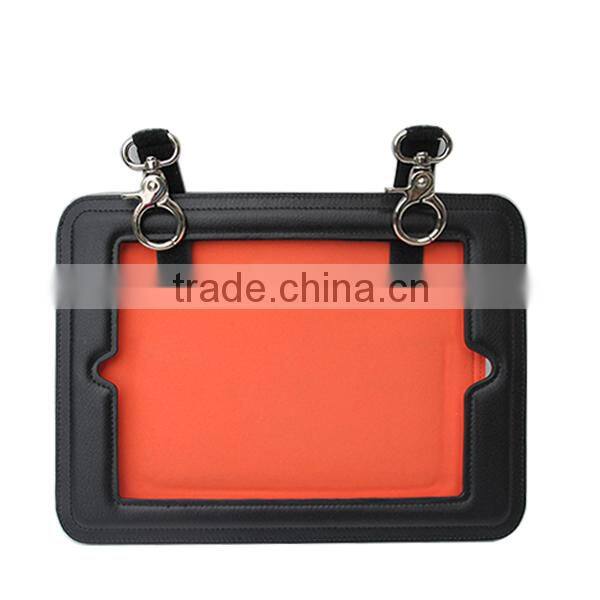 Personalised leather cases for ipad mini, car headrest case for ipad mini