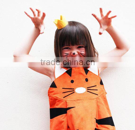 OEM super quality 100%Organic Cotton baby animal romper with FOX and CAT patterns