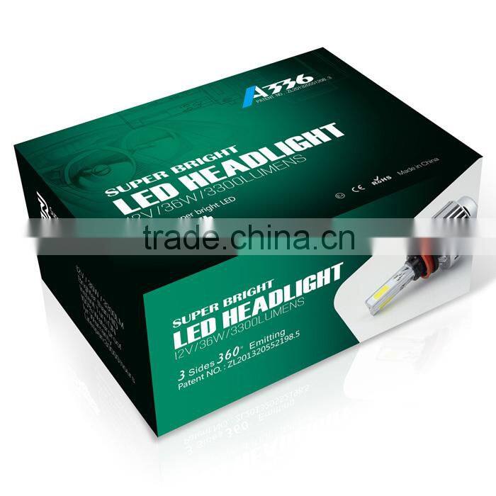 2015 hot selling !!3 side 360 Emitting H4 Best quality super bright led running board lights