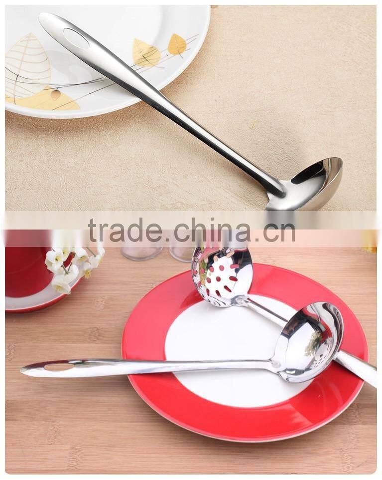 Wholesale Stainless Steel Cooking Spoon with Hole at Low Price