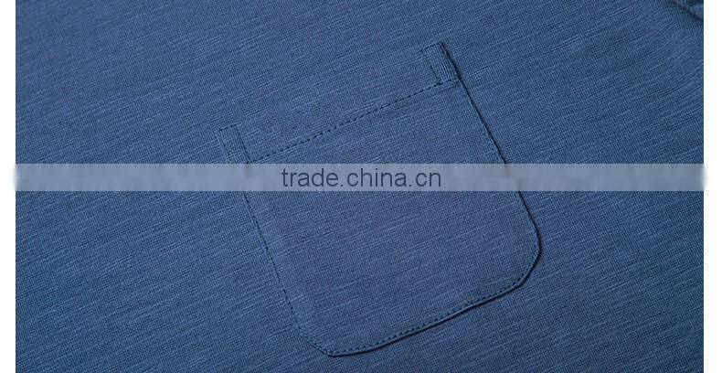 High Quality Lightweight china suppliers Custom logo OEM design blue casual man Slim Fit plain t shirts mens