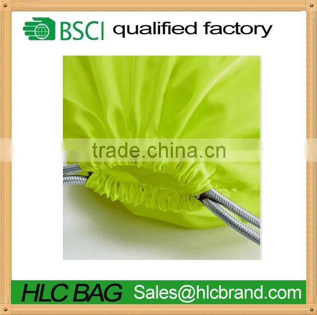 600D child daily use/hiking/sport backpack bag with drawstring