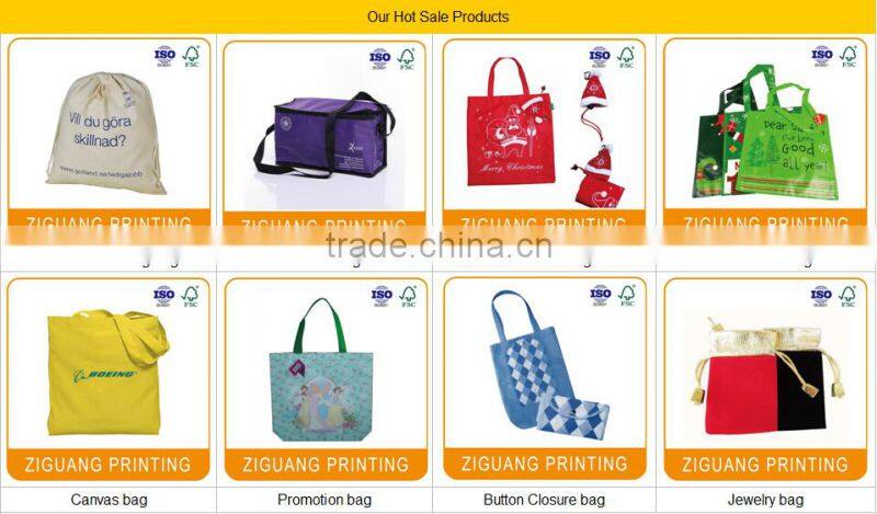 Custom Design Drawstring Cotton Bag