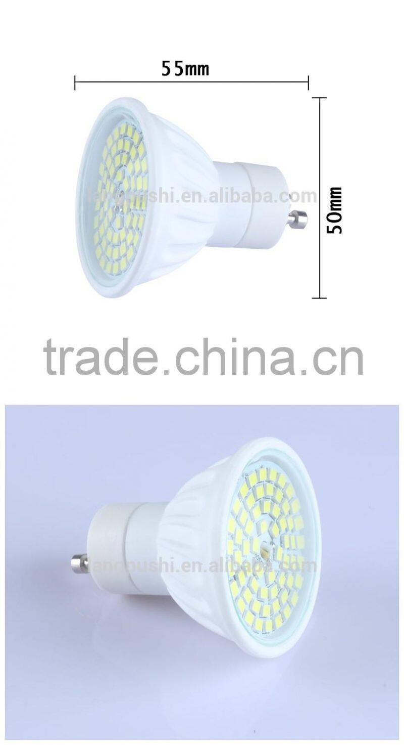 ce rohs ceramic led spots light bulbs ultra bright day white 5w dimmable gu10 led seiling spotlight