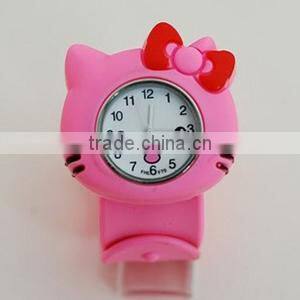 China Wholesales High Quality Environmental Silicone Adjustable Watch Cartoon Children Watch