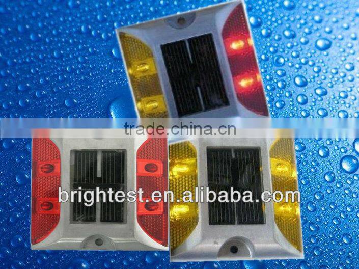 Popular Design High Quality Aluminum Reflective solar led road stud with reflectors