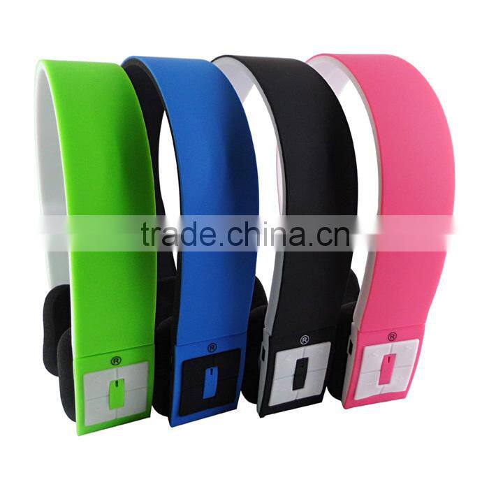 Wireless bluetooh headset for music player and call streming MA-806