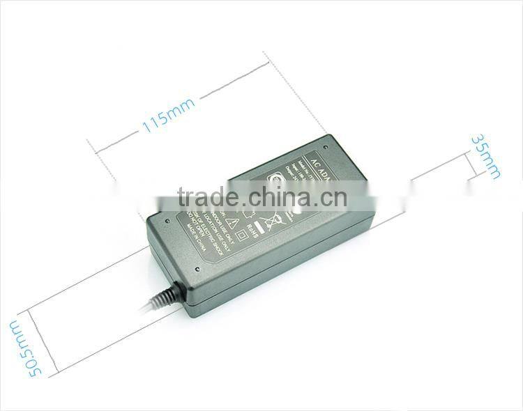 60W 12V 5A desktop switching power supply for 3d printer with kinds of plugs