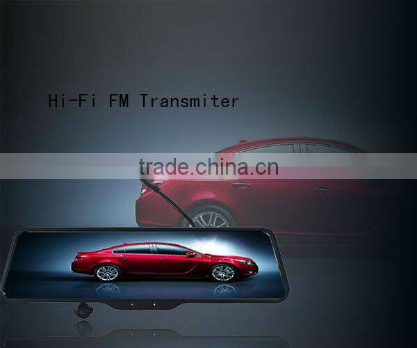 AC Android 4.0 bluetooth car dvr+super full hd 1080P IR night vision carcam dvr+ GPS navigation car rearview mirror camera dvr