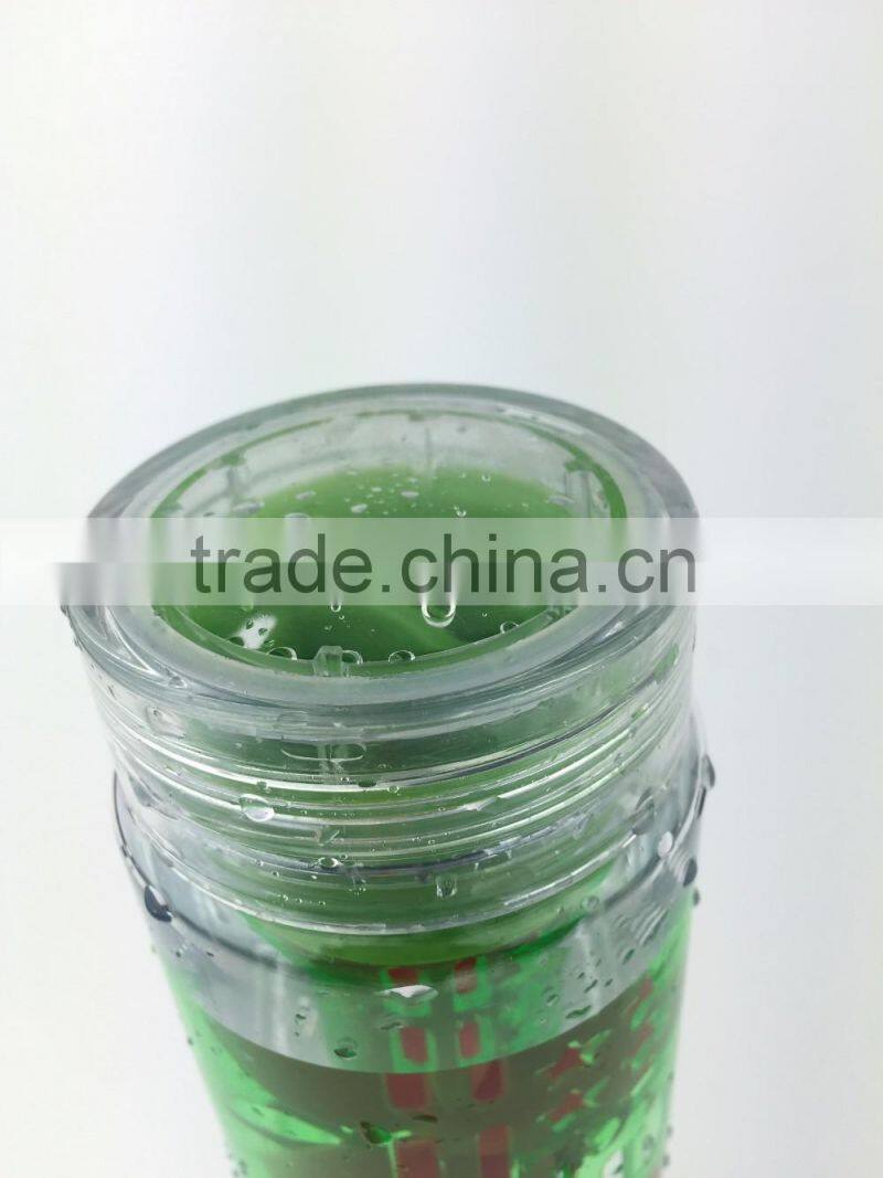 2016 infuser plastic joyshaker water bottle, water bottle joyshaker fruit infuser