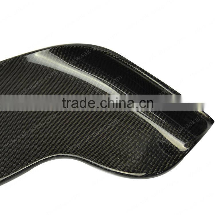 real carbon fiber car front splitter flap
