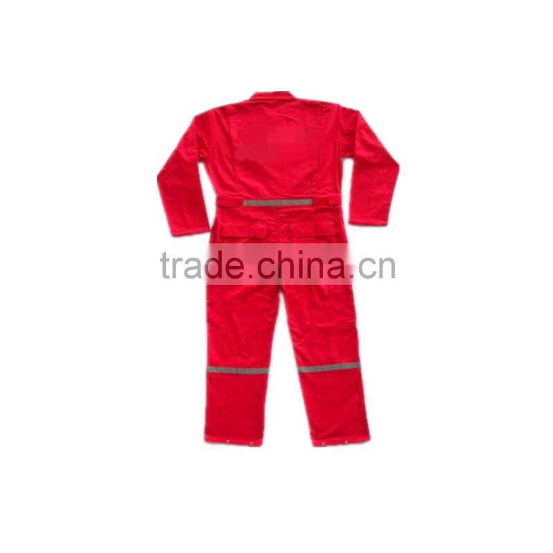 Coverall Workwear/Work overalls with reflective tape manufacturer in China
