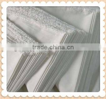 poly 65/cotton 35 white fabric suit for nurse uniform