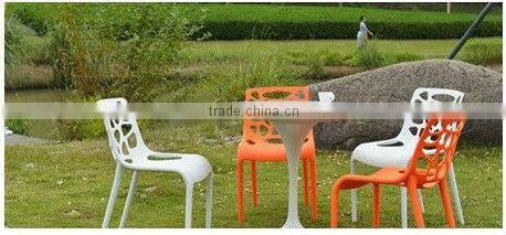Plastic Stacking leisure modern chair/Furniture(1503)