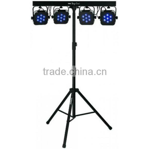 Cheap LED Stage lighting air cushion audio dj black aluminum bridge light stand