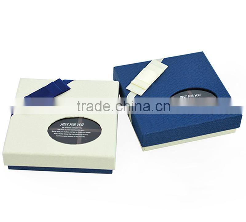 2016 New design fancy empty heart shape chocolate paper packaging box