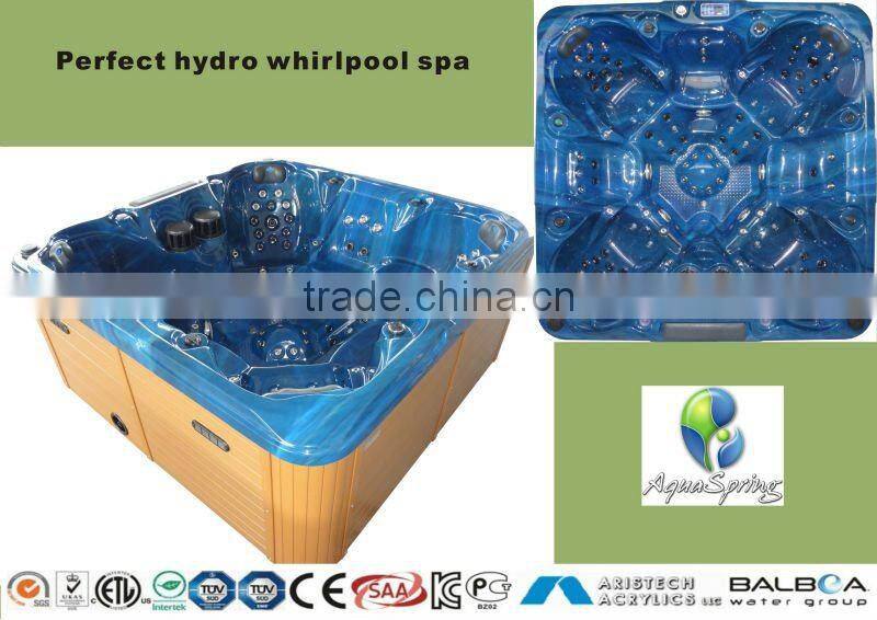 7 persons Outdoor Spa, Large Outdoor Hot Tub Spa, Garden Spa, Home Spa Tub