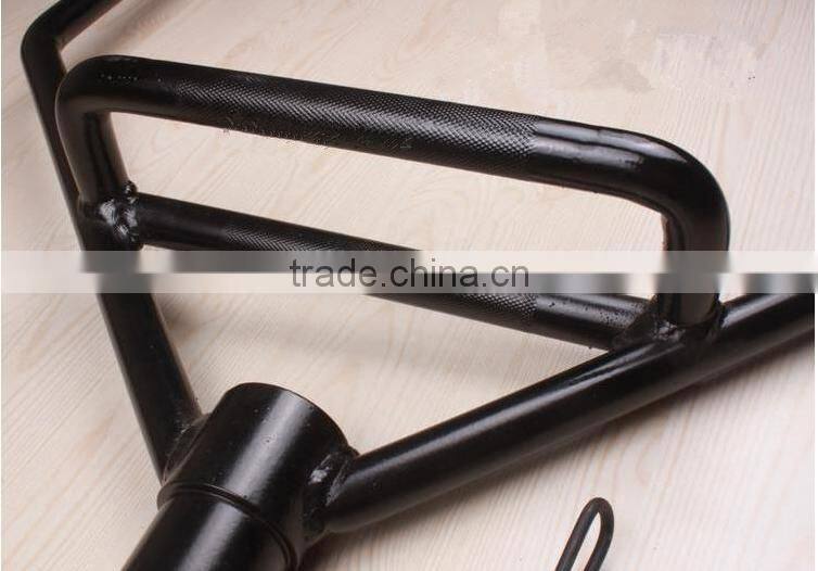 olympic crossfit black painting weightlifting hex trap bar