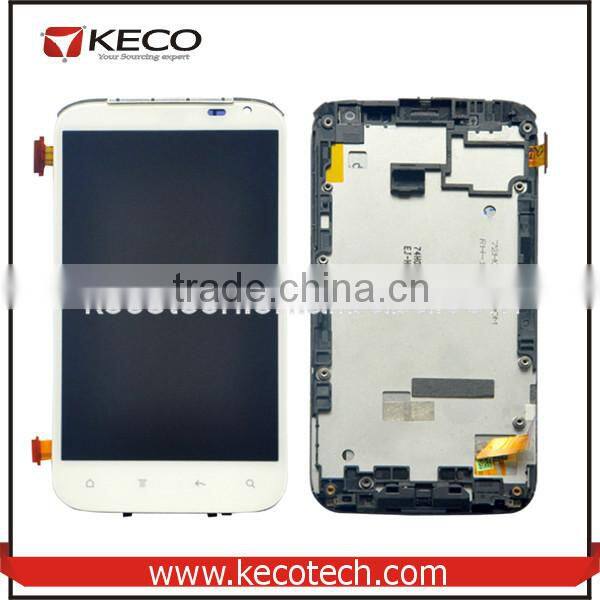 Original Mobile Phone Front LCD Display + Touch Screen Digitizer Assembly with Frame For HTC G21 Sensation XL
