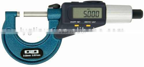 double display electronic digit outside micrometer