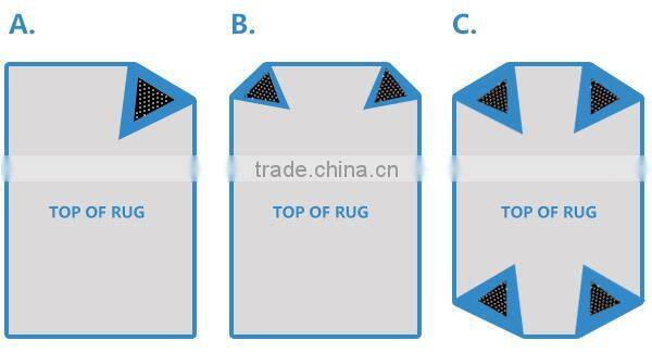 Best sale in market pu gel extra wide carpet gripper