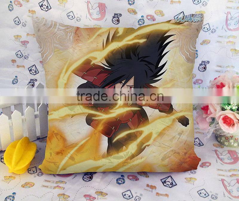 Japanese hot anime NARUTO printed pillow cover
