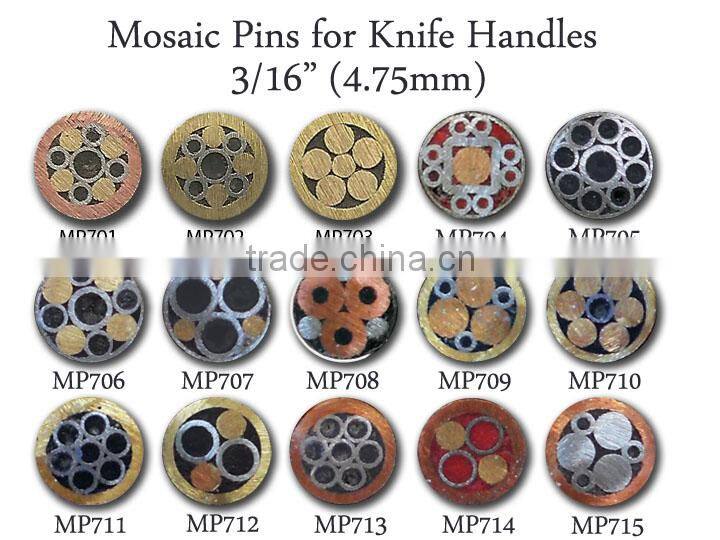 Mosaic Pins for Knife Handles MP 56 (3/8") 9.5mm