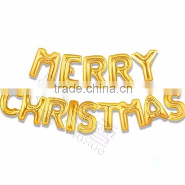 Gold and Silver Alphabet Balloons, Aluminium Foil Letter Balloons