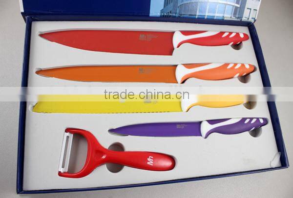 Plastic handle kitchen knife