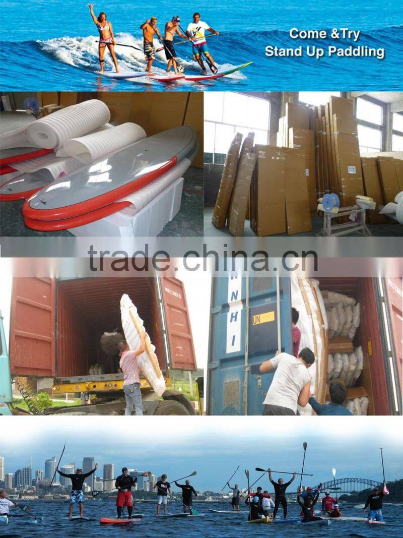 High Performance Epoxy Wood Veneer Paddle Board