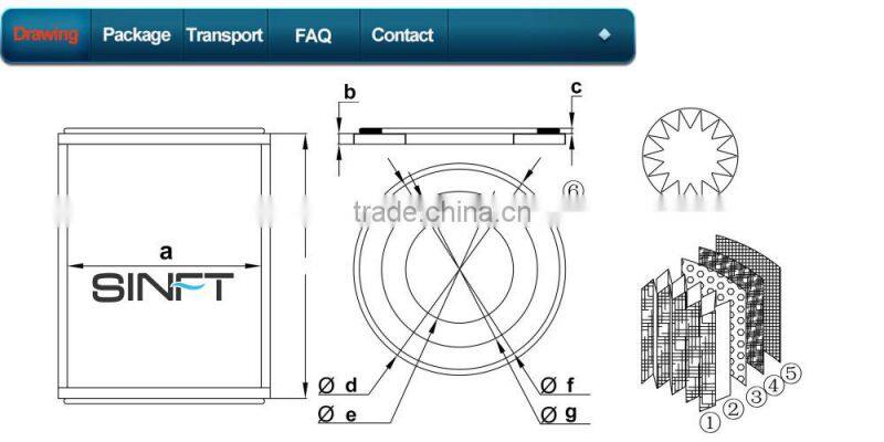 PH718-01-CN Replacement Filter Element for Famous Brand Hilco