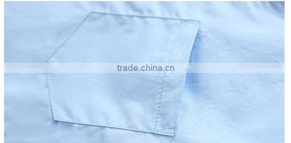 China manufacturers fashion clothes plain boys fashion dress top shirt