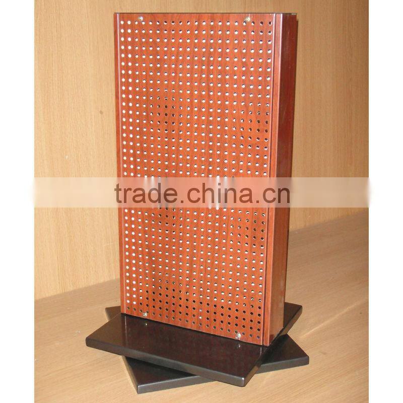 double sides rotating counter display from china manufacturer